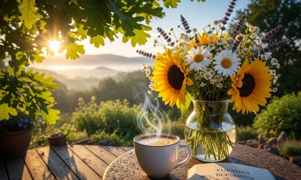 Lovely Tuesday Morning Blessings for a Fresh Start