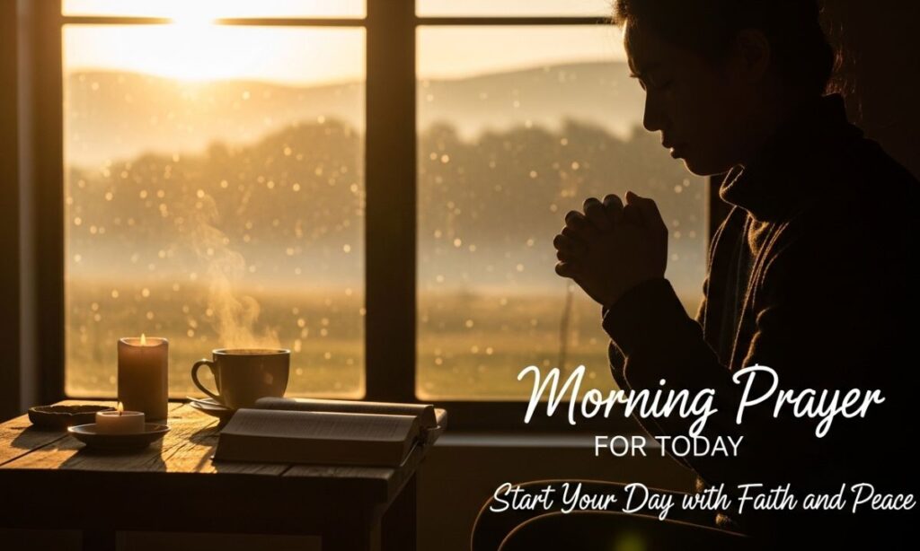 Morning Prayer for Today Start Your Day with Faith and Peace