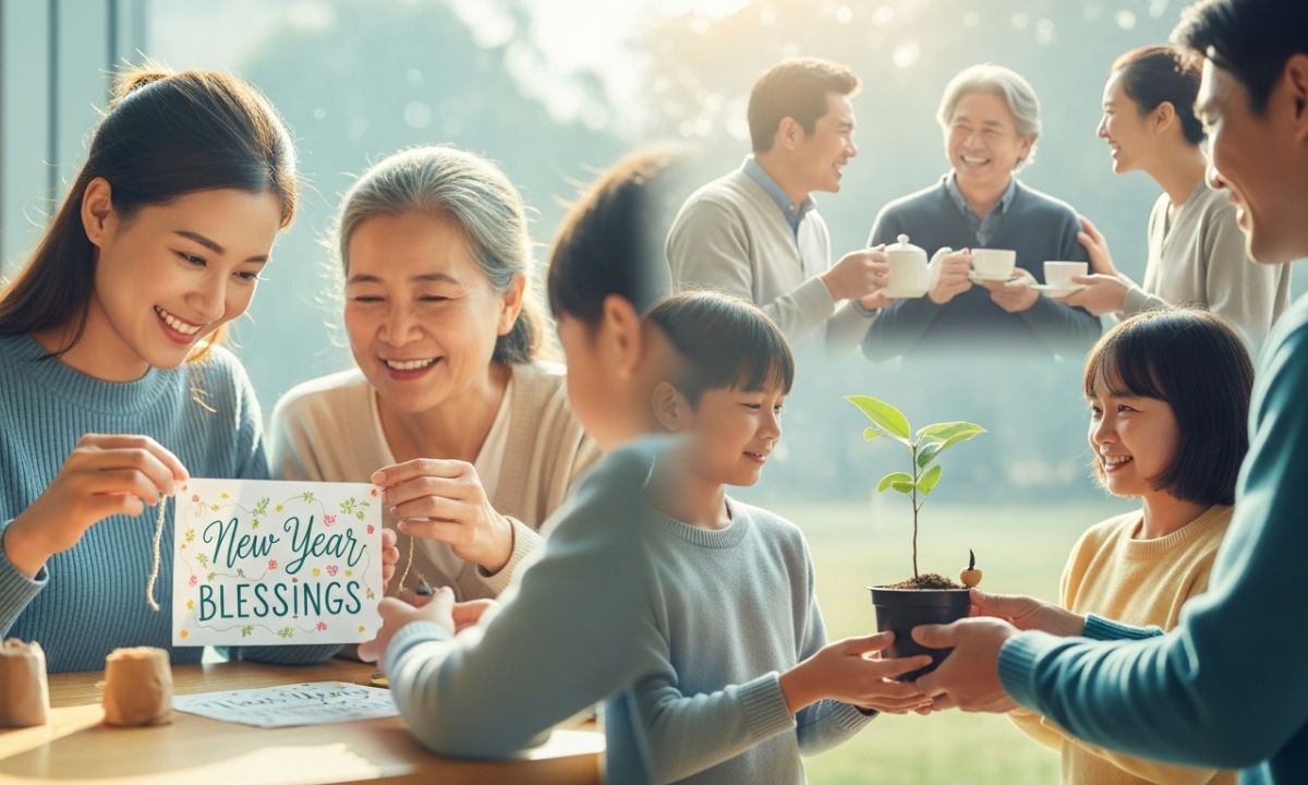 New Year Blessings A Gentle, Human Guide to a Light-Hearted Start