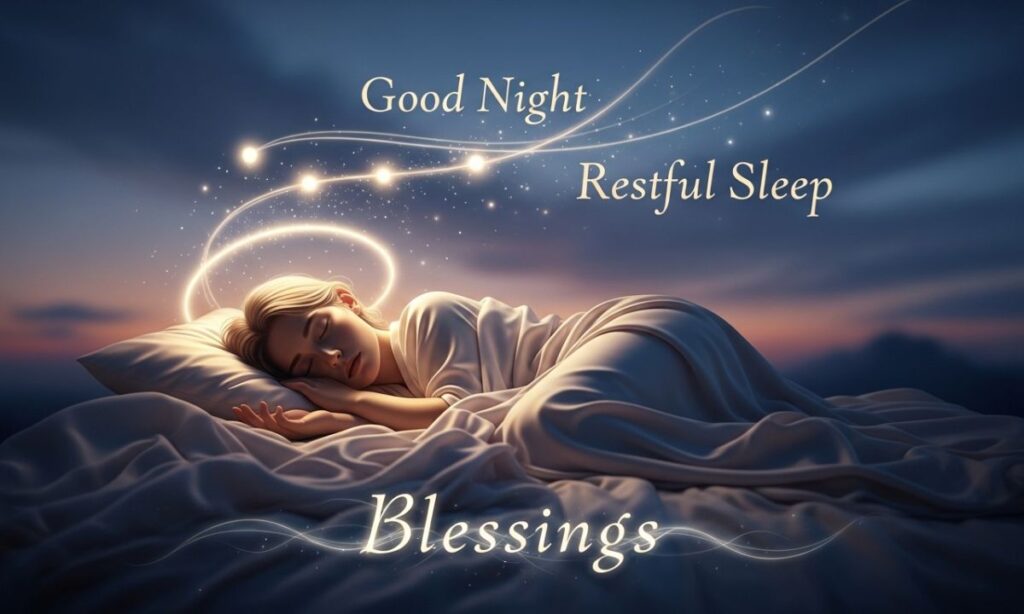 Restful Sleep Good Night Blessings