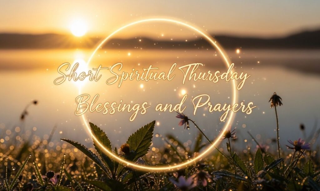 Short Spiritual Thursday Blessings and Prayers