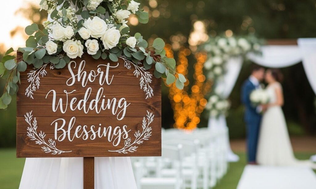 Short Wedding Blessings