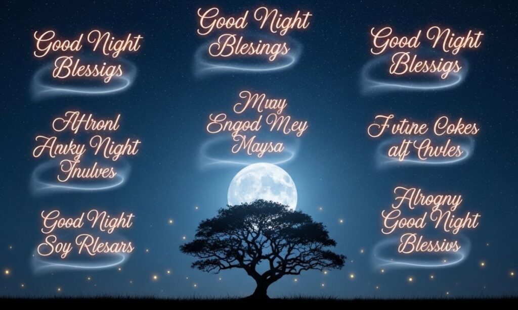 Spiritual Quotes Good Night Blessings