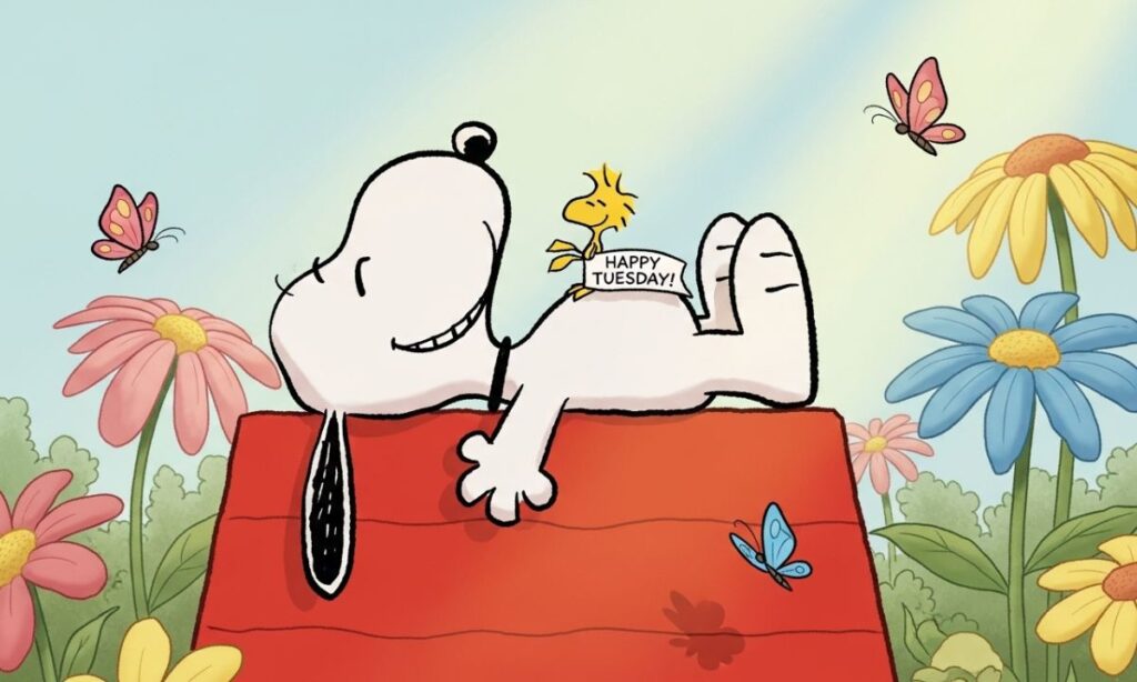 Sweet Snoopy Blessings for a Happy Tuesday