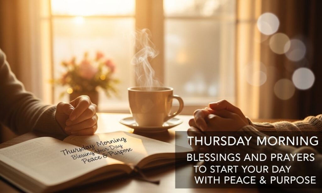 Thursday Morning Blessings and Prayers to Start Your Day With Peace & Purpose