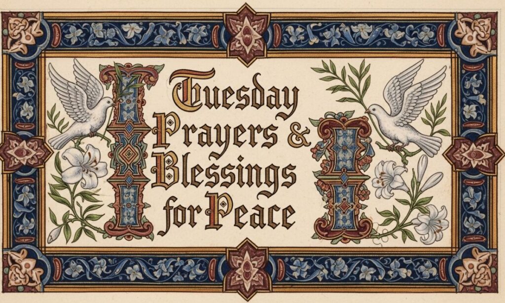 Tuesday Prayers & Blessings for Peace