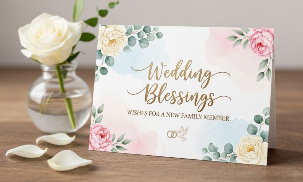 Wedding Blessings Wishes for a New Family Member
