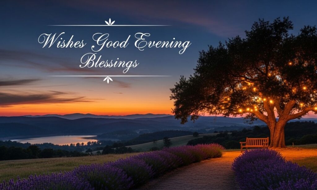Wishes Good Evening Blessings