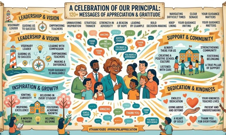 120+Appreciation And Nice Beautiful Lines For Principal