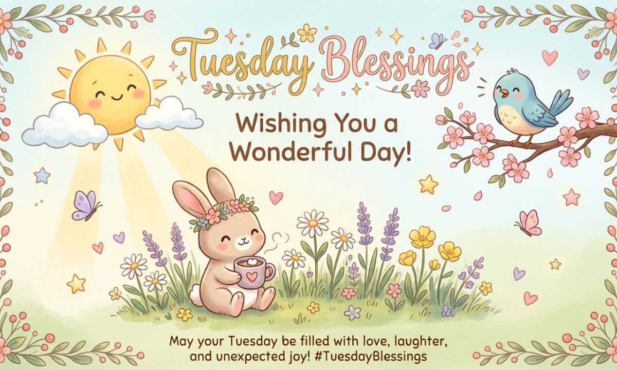190+Tuesday Blessings for a Wonderful Day – Cute Images