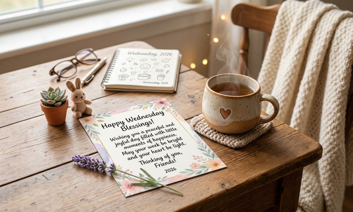 200+Cute Wednesday Blessings, Quotes, Prayers, Images & Wishes For Friends 2026
