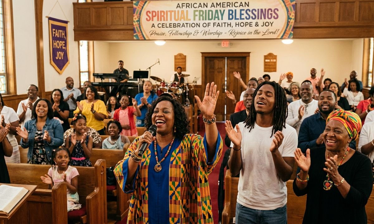 African American Spiritual Friday Blessings Faith, Hope & Joy