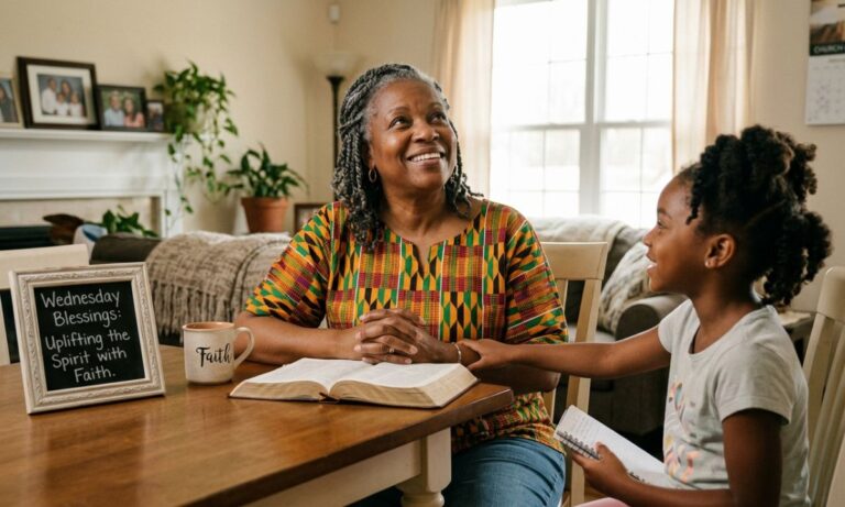 African American Wednesday Blessings Uplifting the Spirit with Faith