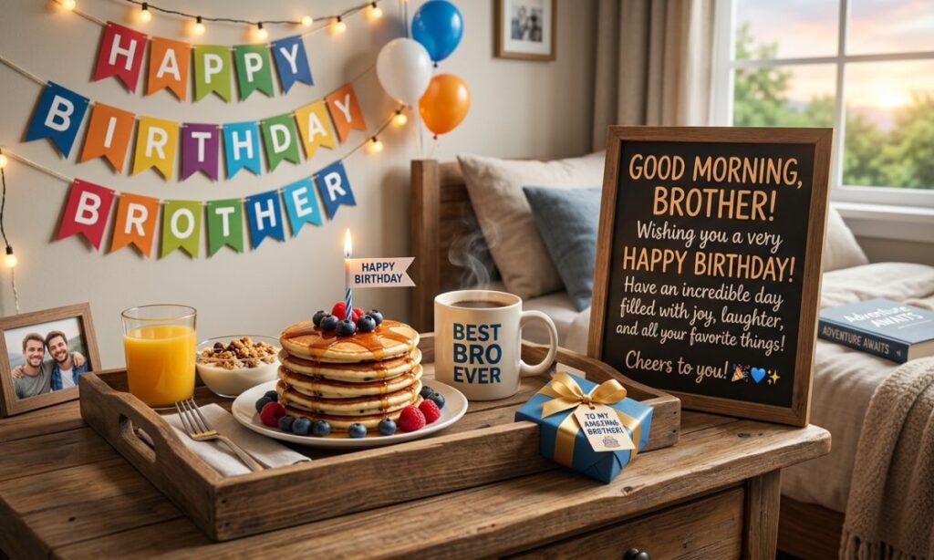 Birthday Wishes for Good Morning Brother