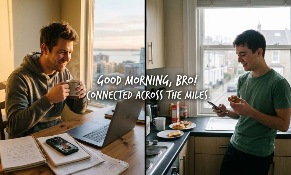 Celebrating Sibling Bond with Good Morning Brother