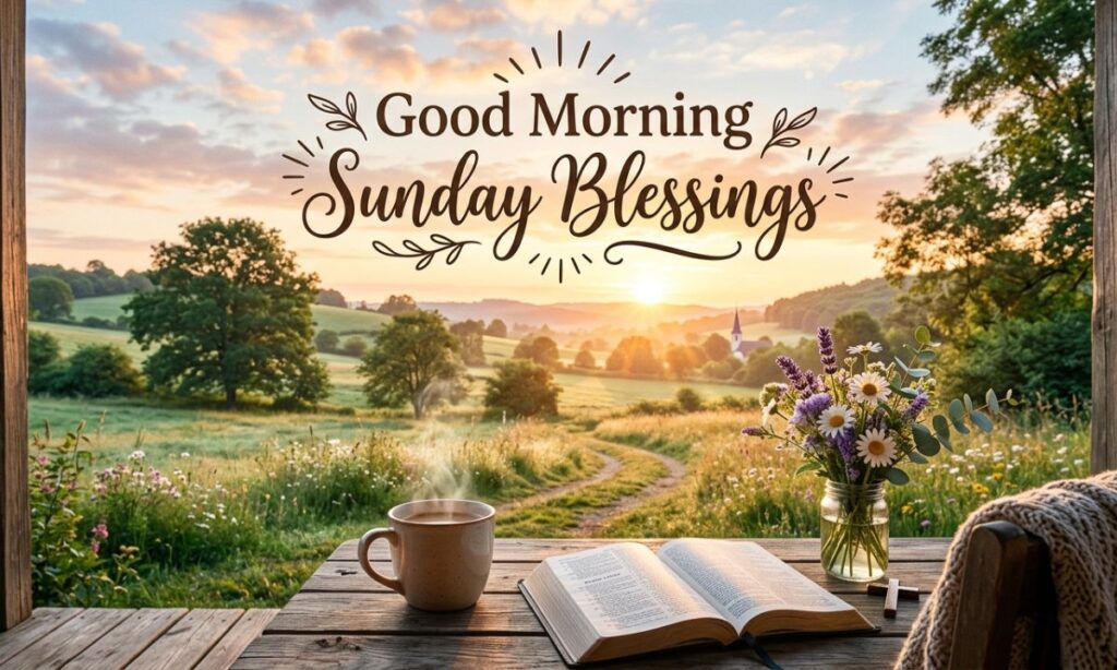 Good Morning Sunday Blessings