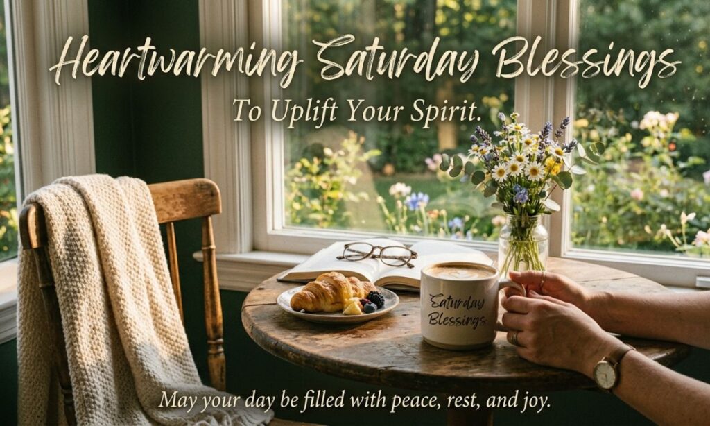 Heartwarming Saturday Blessings to Uplift Your Spirit