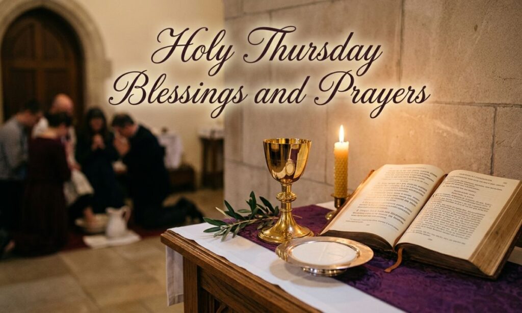 Holy Thursday Blessings and Prayers