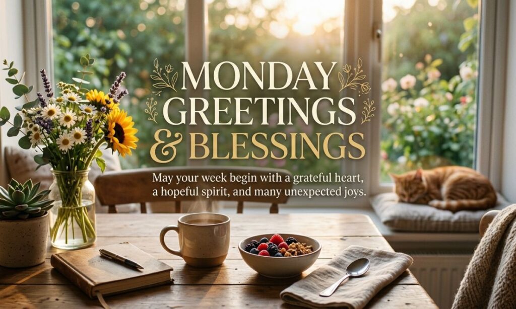 Monday Greetings and Blessings