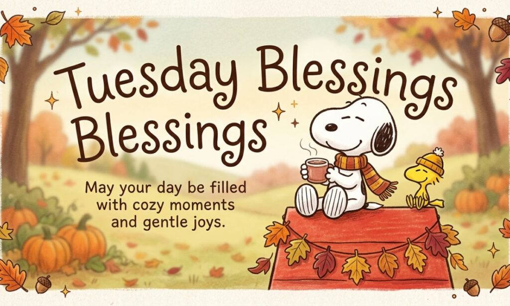 Snoopy Tuesday Blessings