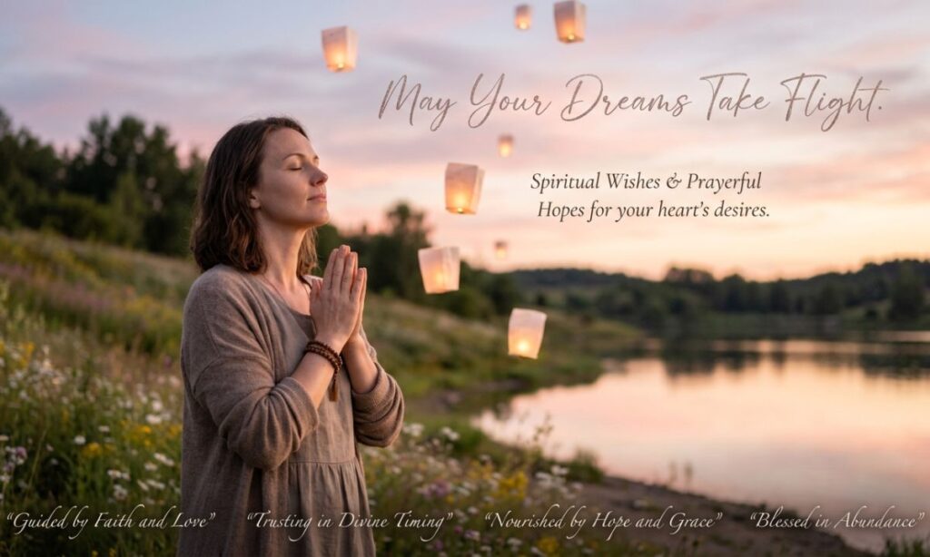 Spiritual and Prayerful Wishes for Dreams to Come True