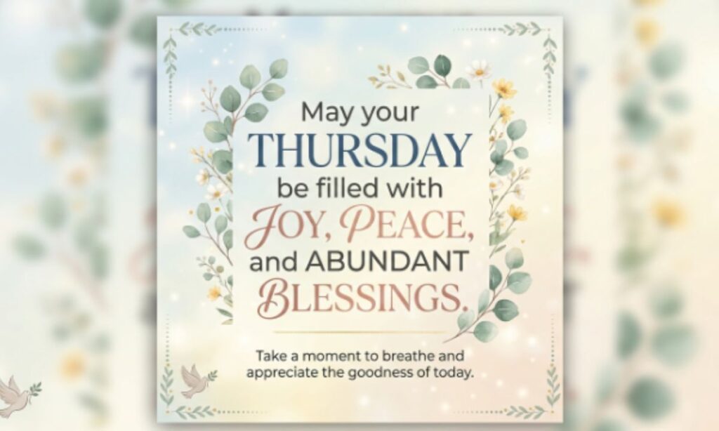 Meaningful Thankful Thursday Blessings (2026) 
