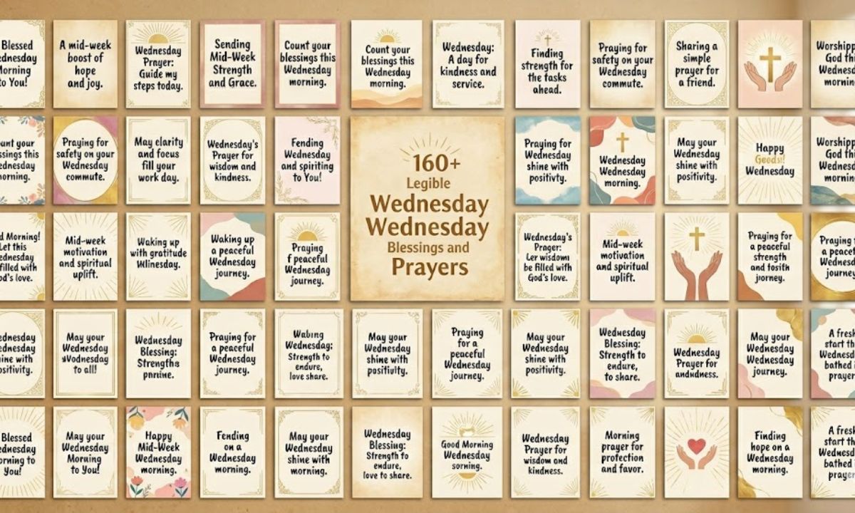 160+Happy Good Morning Wednesday Blessings and Prayers