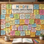 197+ Positive Monday Blessings, Quotes and Prayers