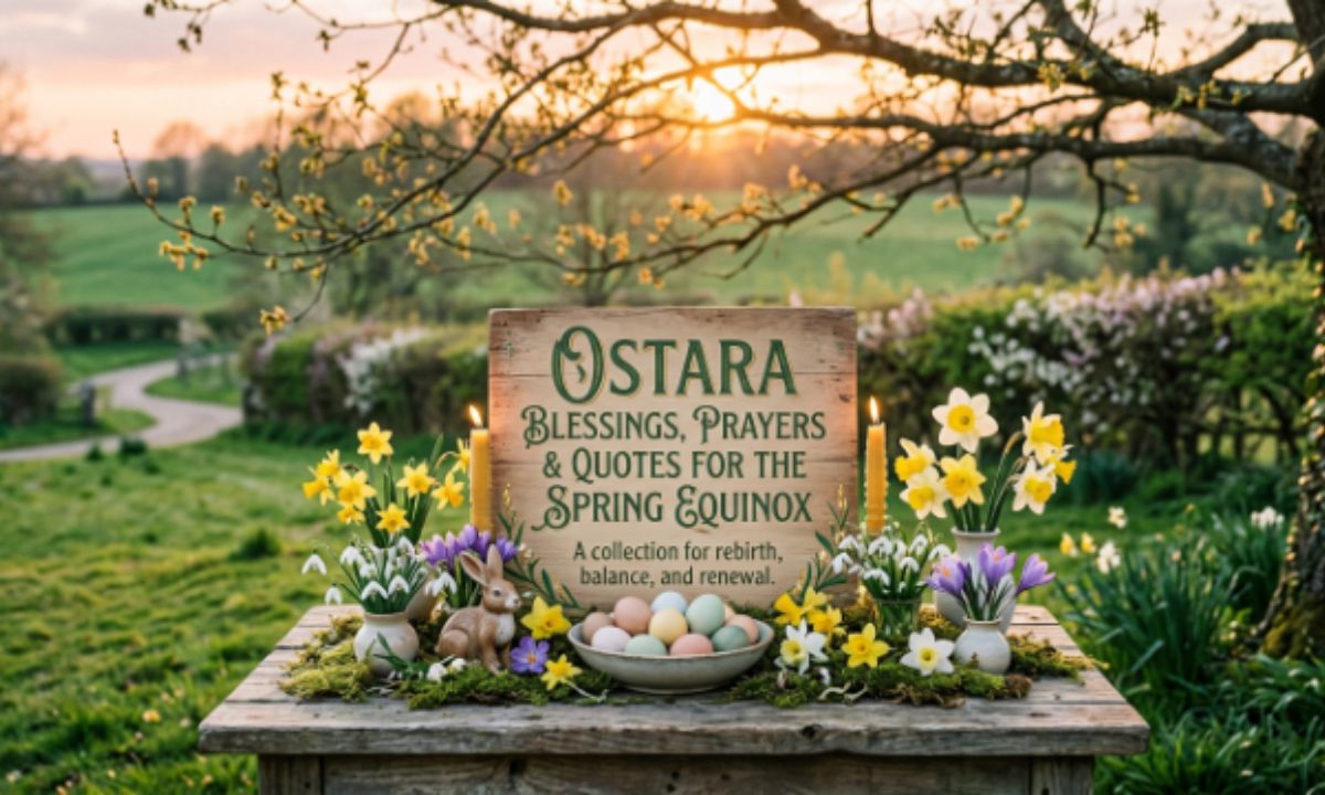 265+Ostara Blessings, Prayers & Quotes for the Spring Equinox
