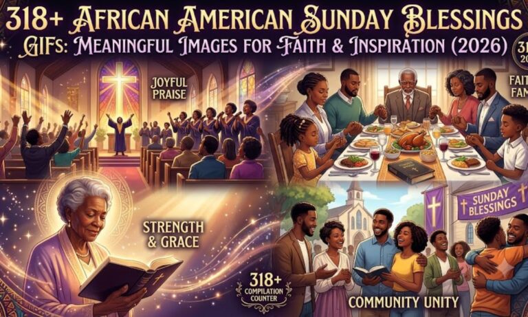 318+African American Sunday Blessings GIFs Meaningful Images for Faith & Inspiration (2026)