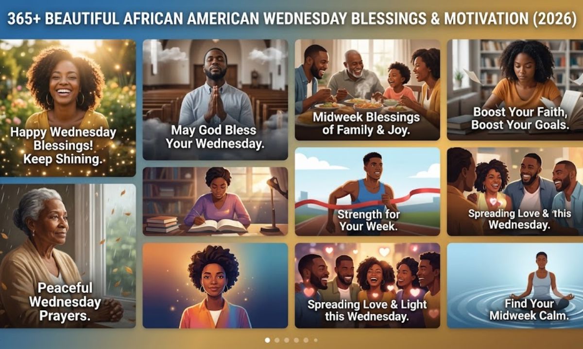 365+Beautiful African American Wednesday Blessings GIFs to Boost Faith & Motivation (2026)