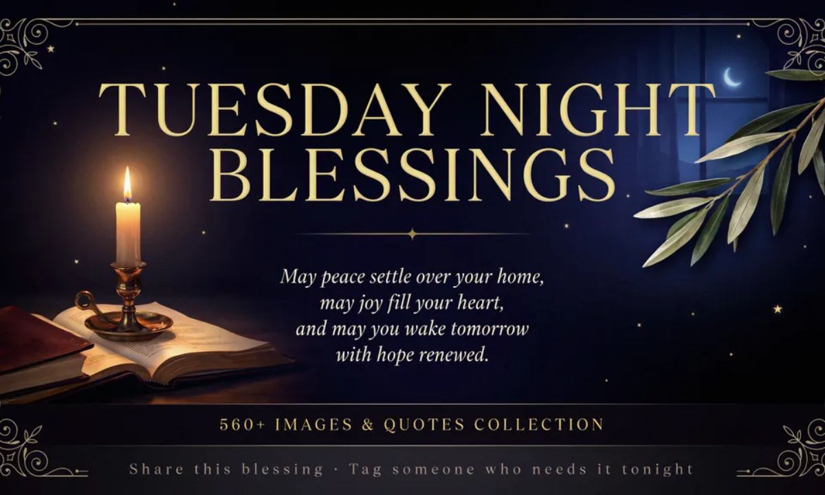 560+Tuesday Night Blessings Images and Quotes