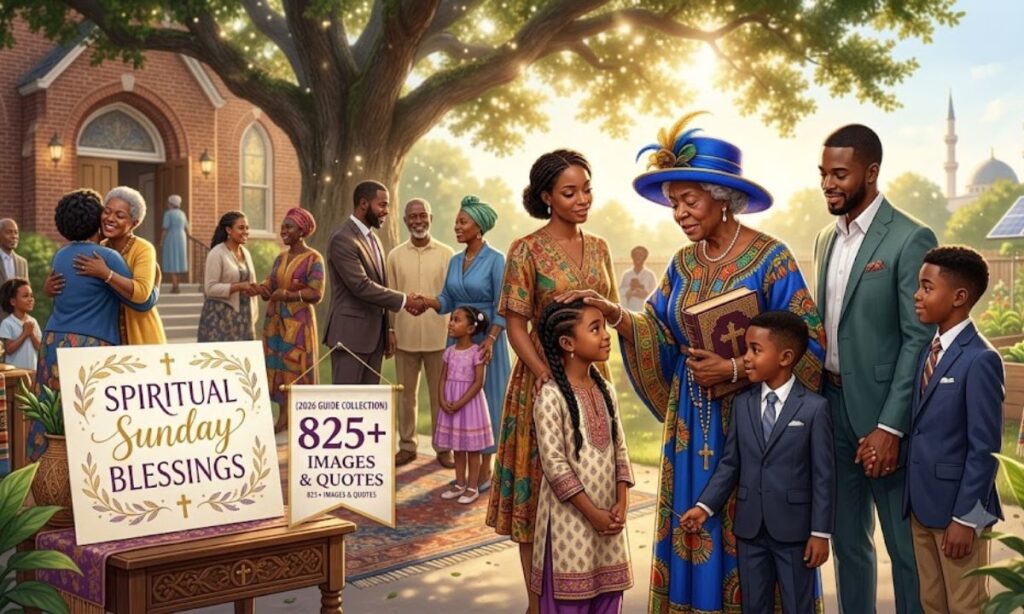 African American Spiritual Sunday Blessings