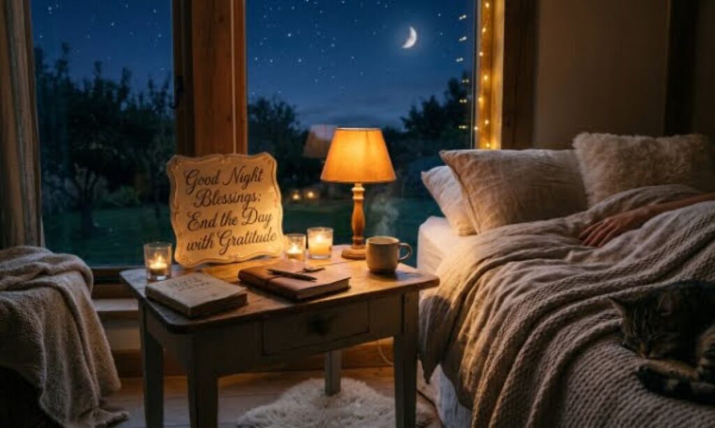 Beautiful Good Night Blessings to End the Day with Gratitude