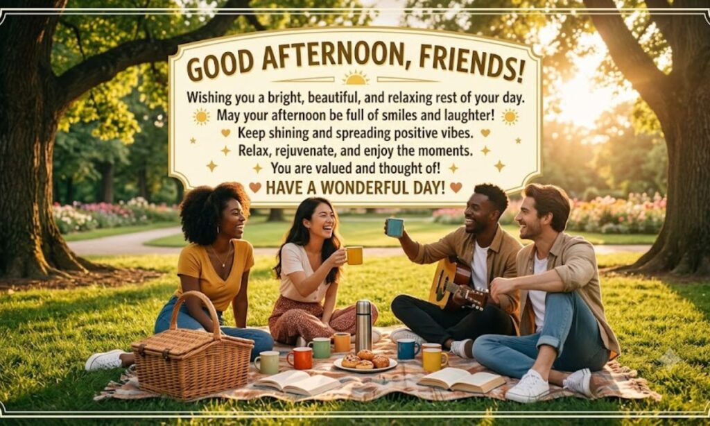Best Good Afternoon Wishes for Friends