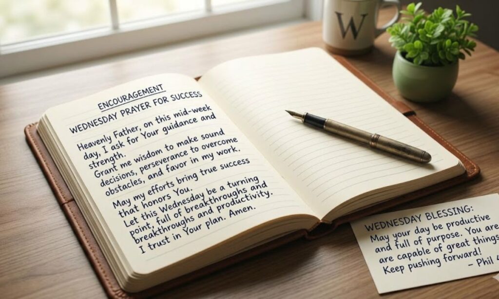 Encouragement Wednesday Prayers For Success
