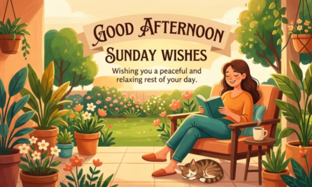 Good Afternoon Sunday Wishes