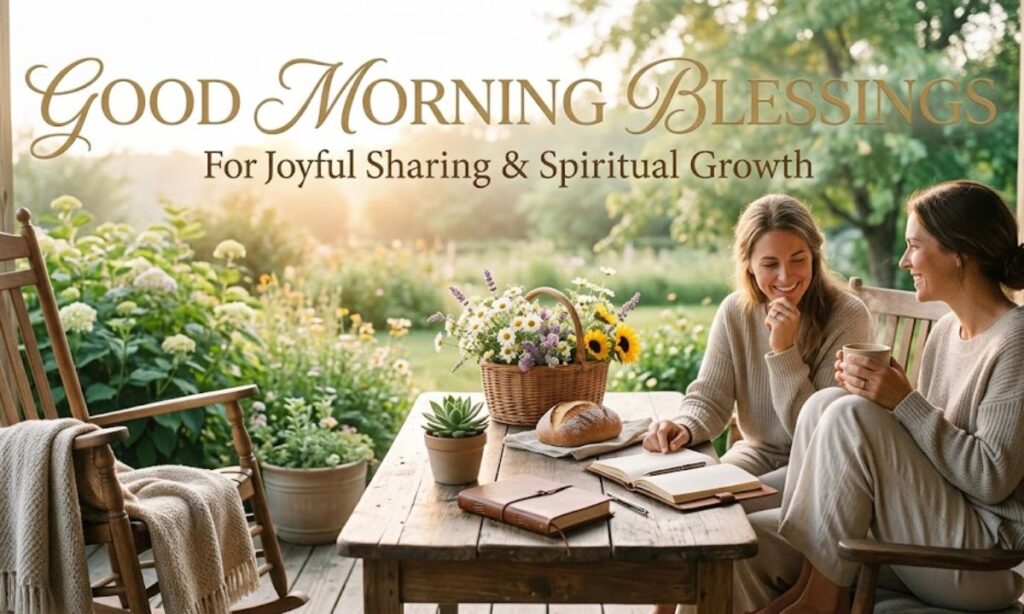 Good Morning Blessings for Joyful Sharing & Spiritual Growth