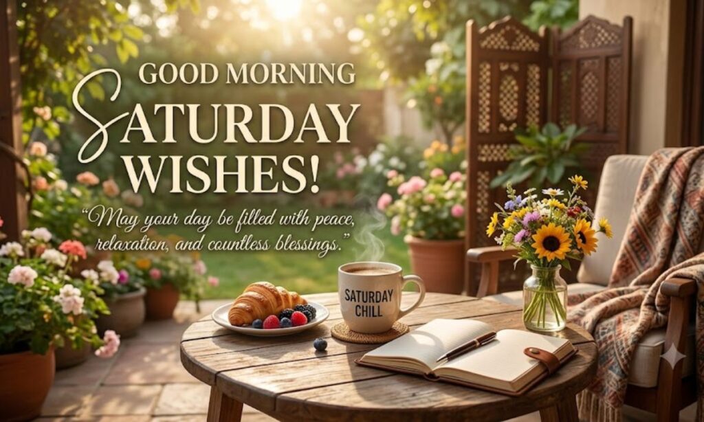 Good Morning Saturday Wishes