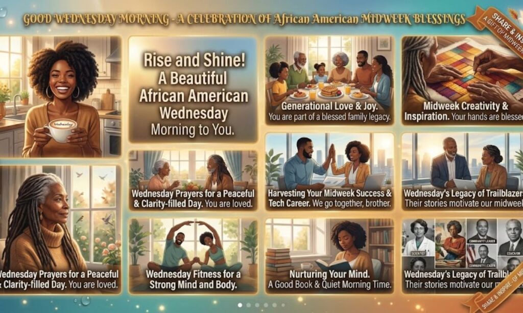 Good Wednesday Morning African American Images