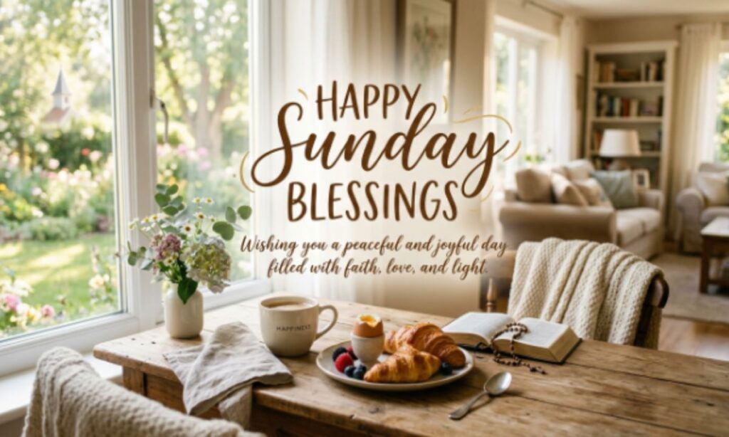Happy Sunday Blessings