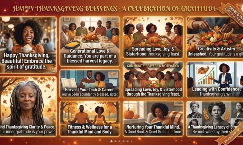 Happy Thanksgiving Blessings