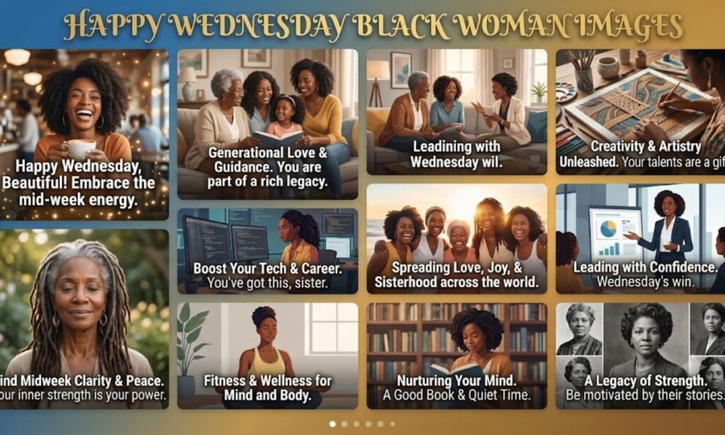 Happy Wednesday Black Woman Images