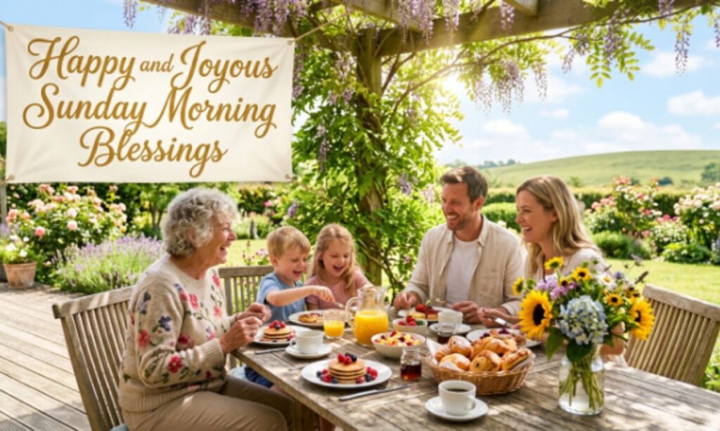 Happy and Joyous Sunday Morning Blessings