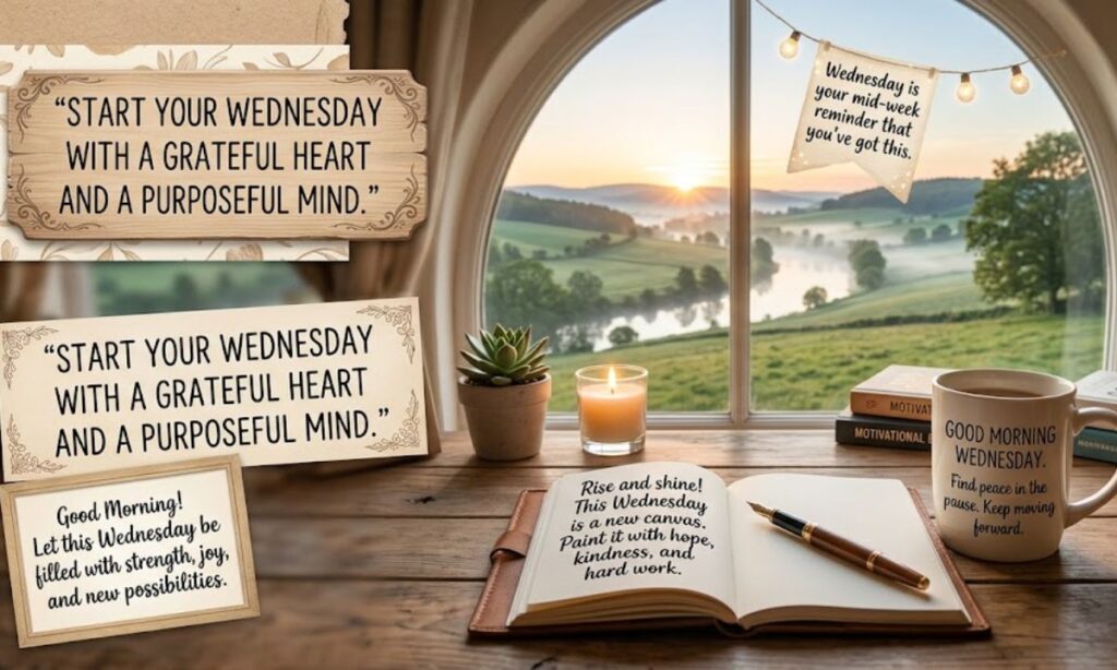 Inspirational Good Morning Wednesday Quotes to Uplift Your Day