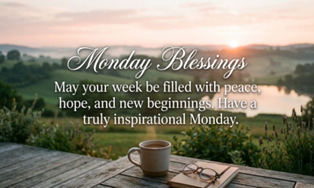 Inspirational Monday Blessings
