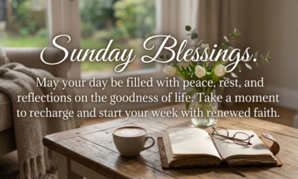Inspirational Sunday Blessings & Messages