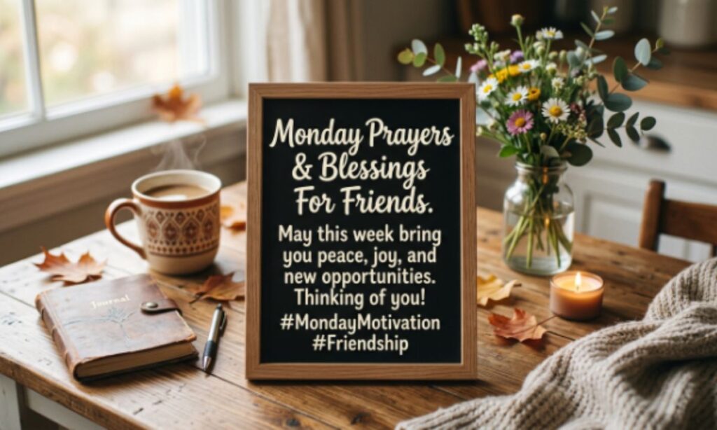 Monday Prayers And Blessings For Friends