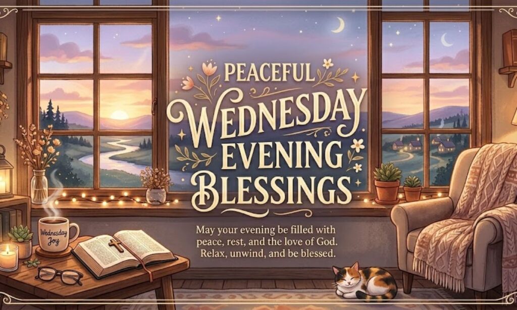 Peaceful Wednesday Evening Blessings