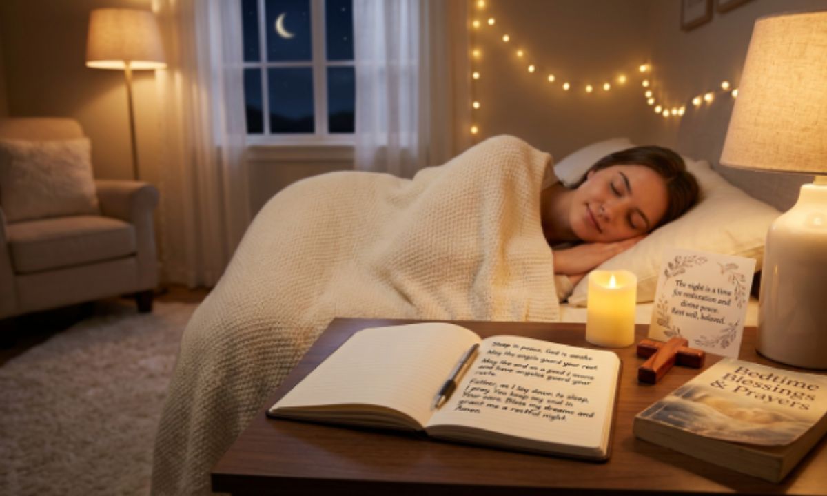 Spiritual Beautiful Good Night Blessings Powerful Prayers, Quotes & Messages for a Peaceful, Blessed Sleep